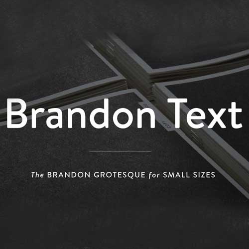 Brandon Text Font Free Download