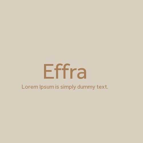 Effra Font Free Download